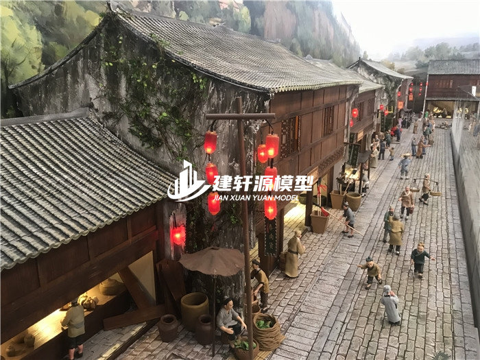 上虞·汤普老街微缩场景